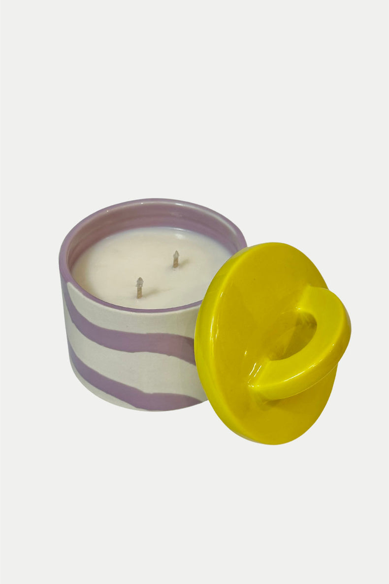 MÆGEN Water Lotus & Rose Pablo Pots Candle