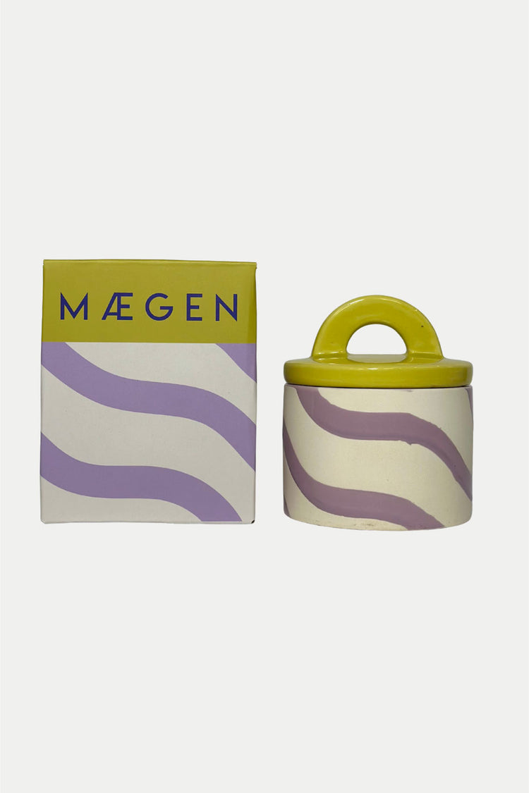 MÆGEN Water Lotus & Rose Pablo Pots Candle