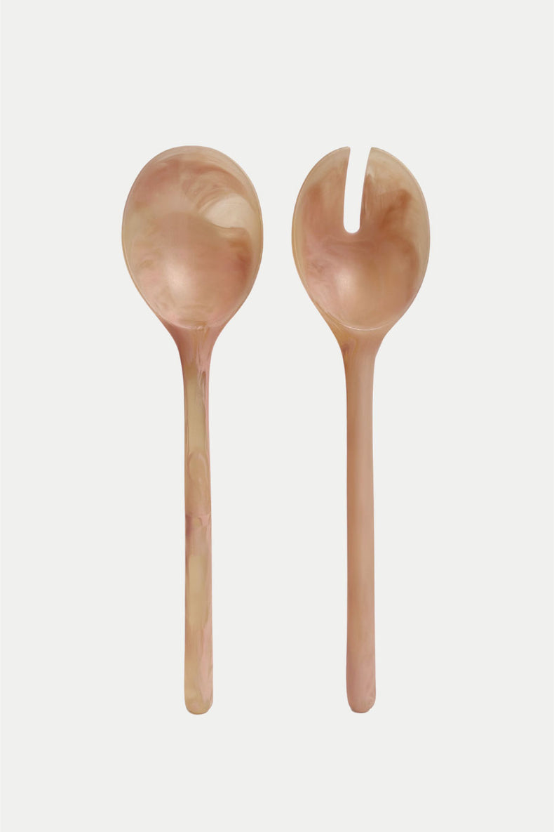 MÆGEN Coral Salad Servers Set