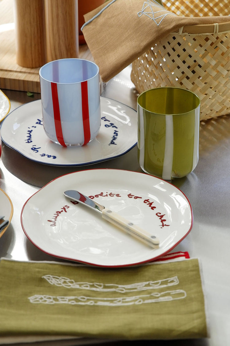 MÆGEN "Eat Up There's Plenty More To Go Around" Statement Plate