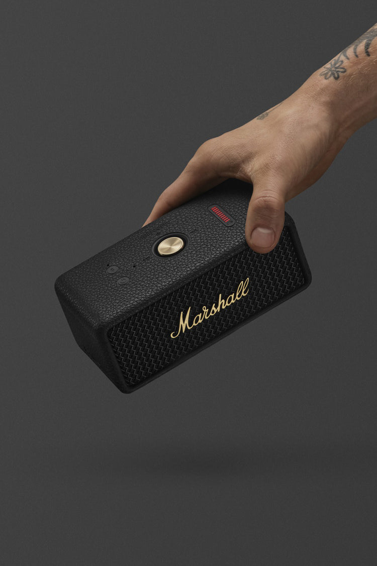 Marshall Black & Brass Emberton III Speaker