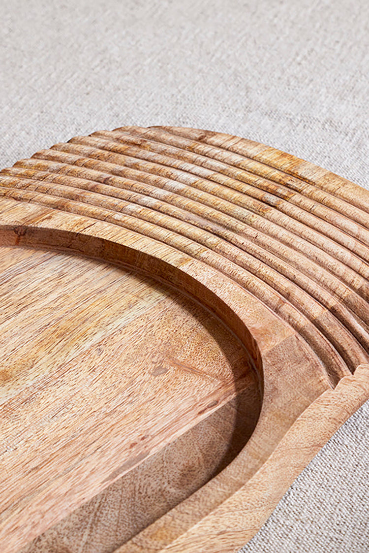 Nkuku Natural Tivisha Mango Wood Serving Board - Large