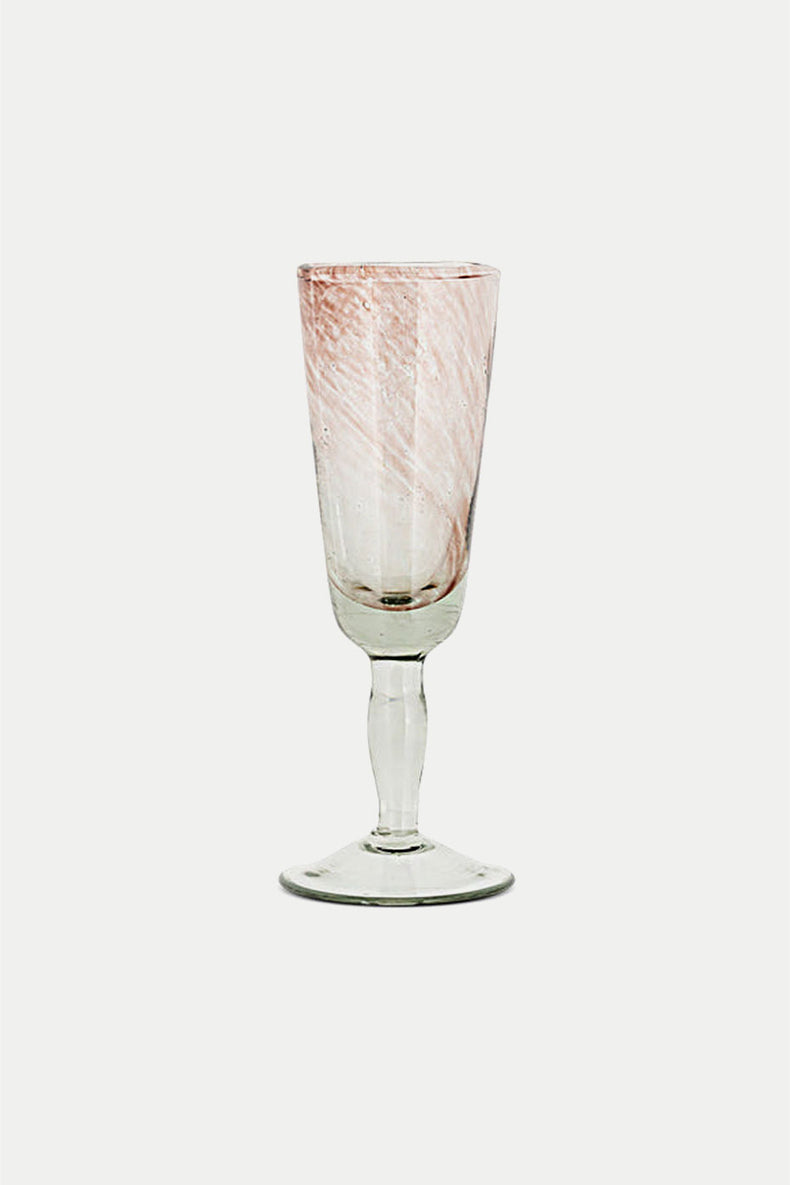 Nkuku Plum Llanera Champagne Glass