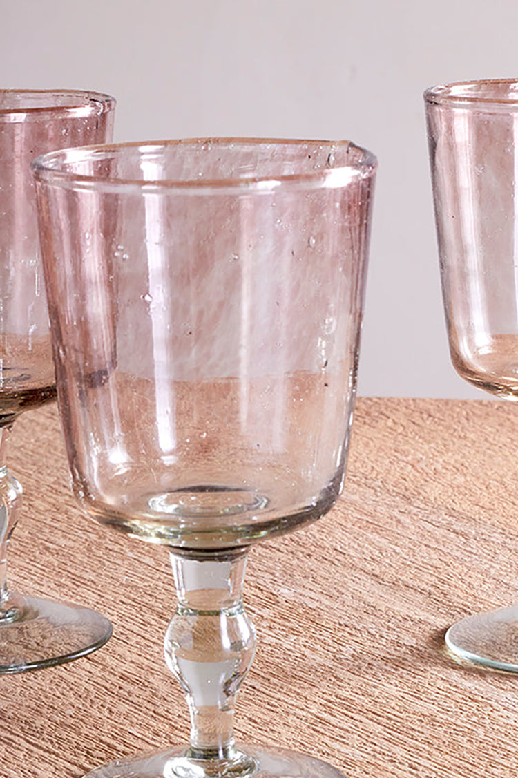 Nkuku Plum Llanera Wine Glass