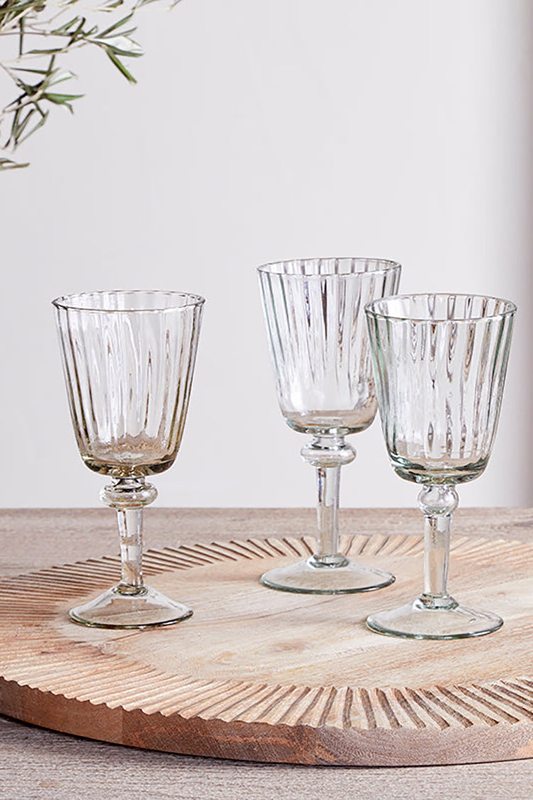 Nkuku Clear Minati Wine Glass