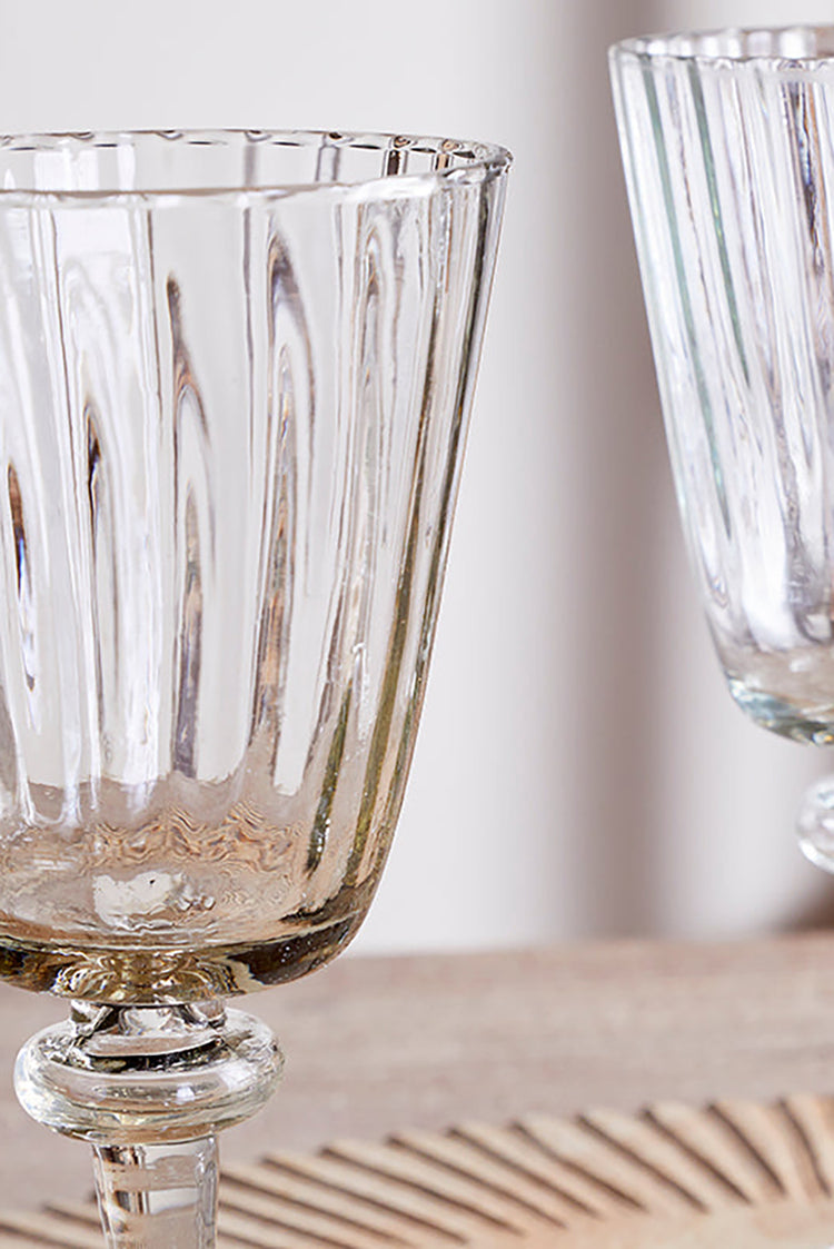 Nkuku Clear Minati Wine Glass