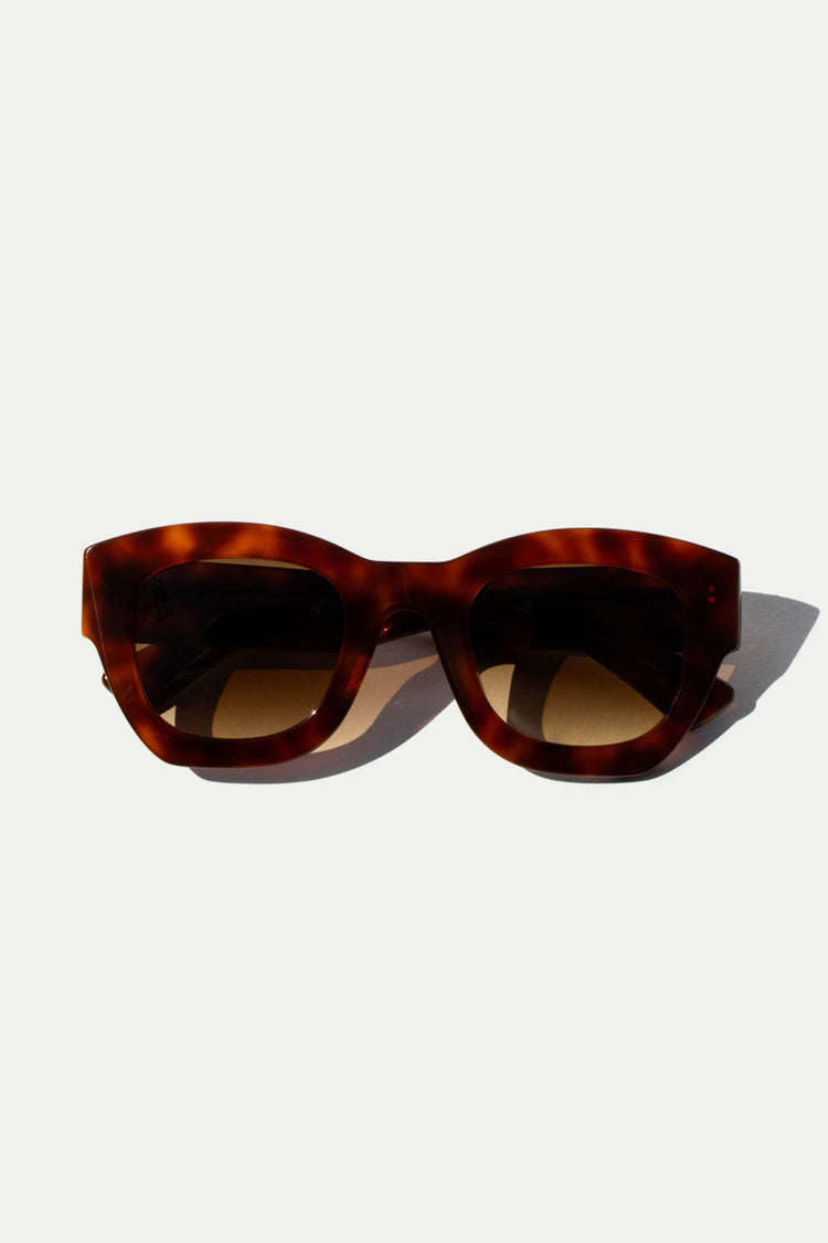 Waiting For The Sun Amalfi Brown Gradient Lens Sunglasses