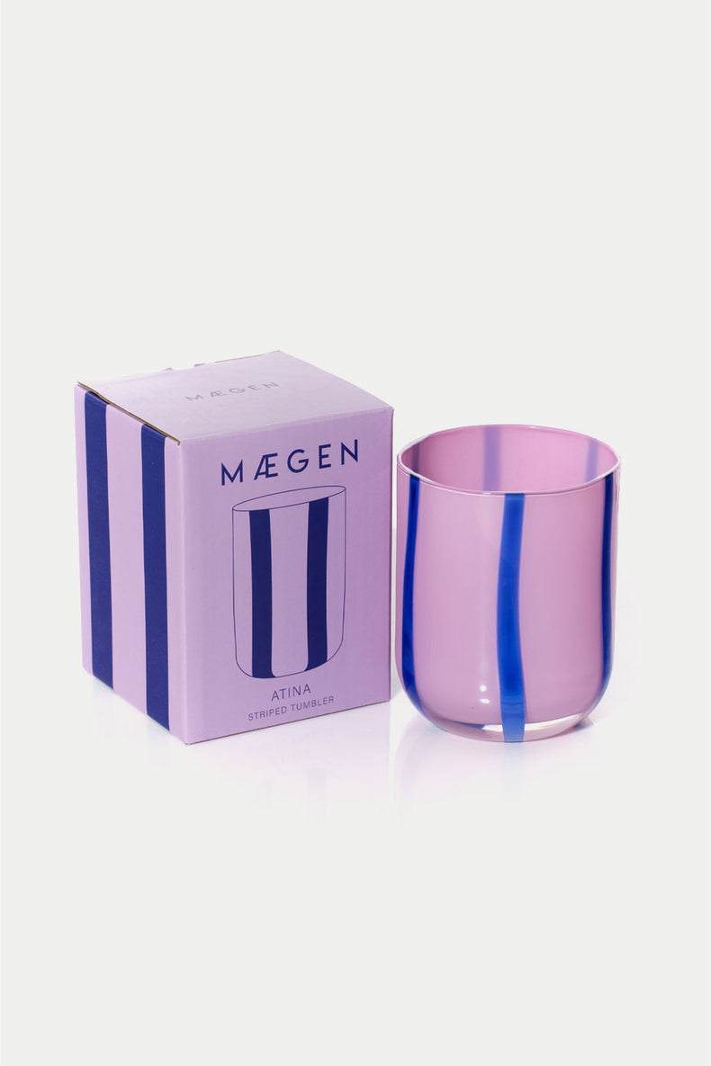 MÆGEN Lilac & Navy Atina Tumbler