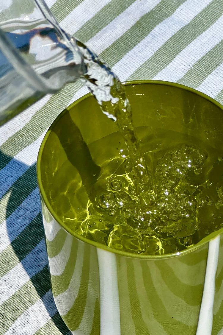 MÆGEN Olive & White Atina Tumbler
