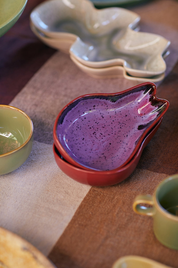 HKliving Dragonfruit Shell Tapas Bowl
