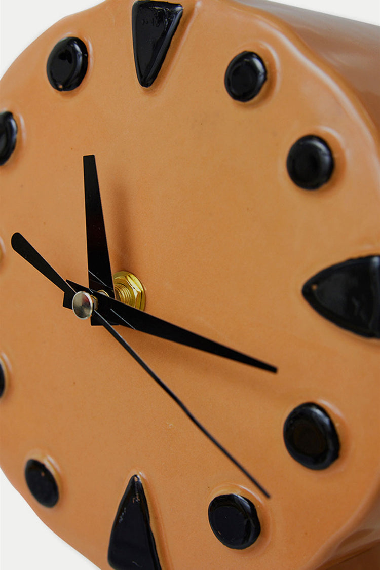 HKliving Peach Retro Ceramic Clock