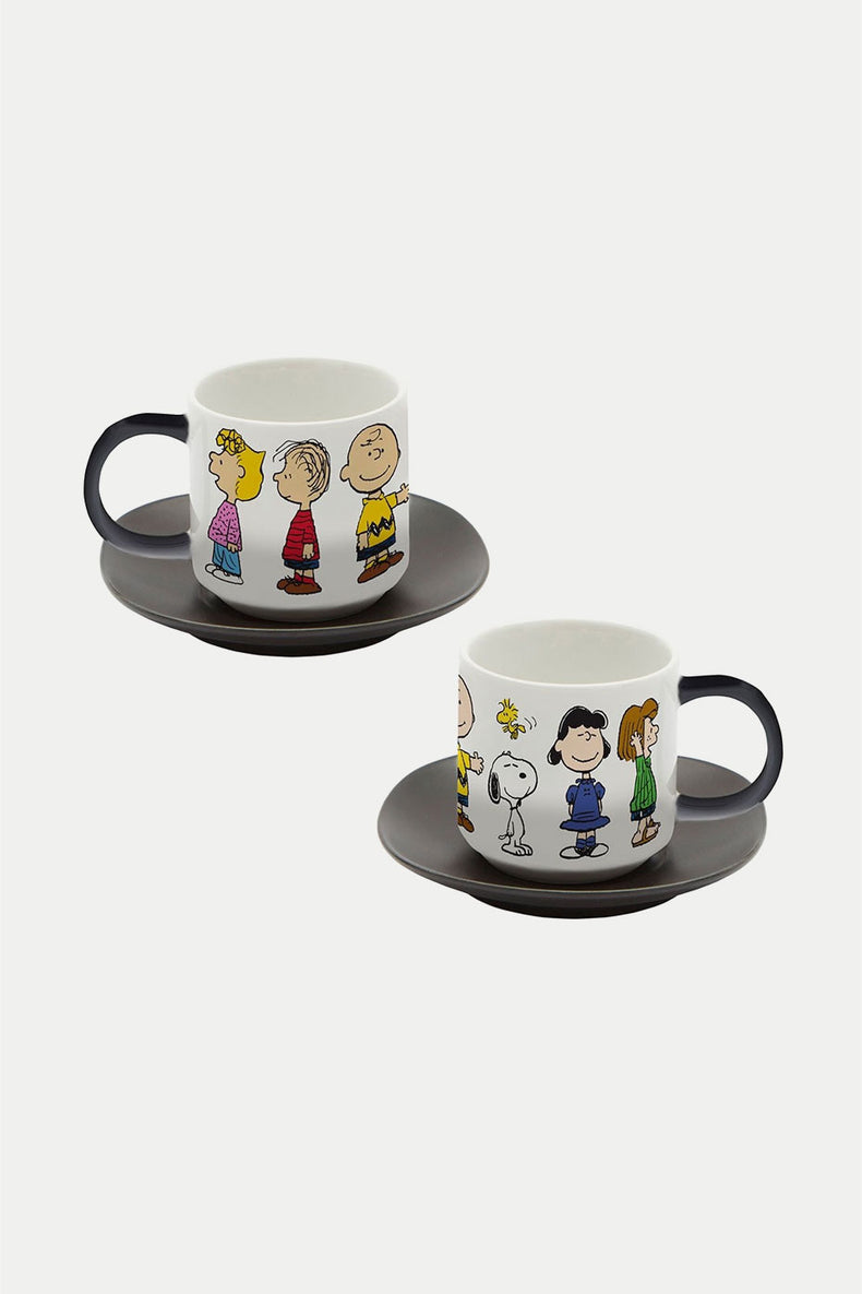 Magpie Peanuts Gang Espresso Set