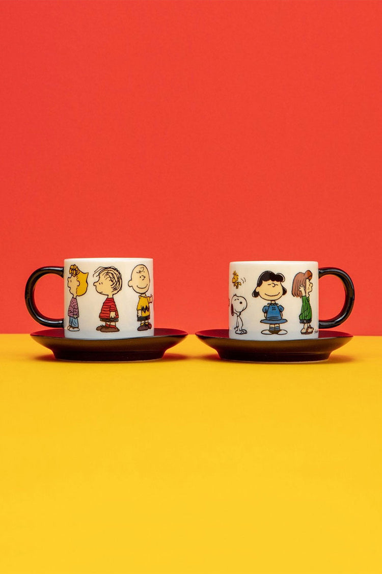 Magpie Peanuts Gang Espresso Set