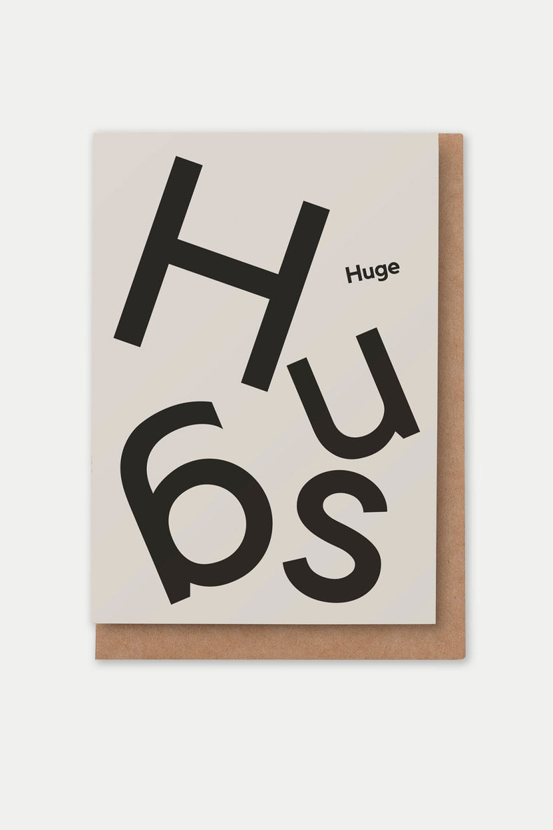 Kinshipped Huge Hugs Friendship Card