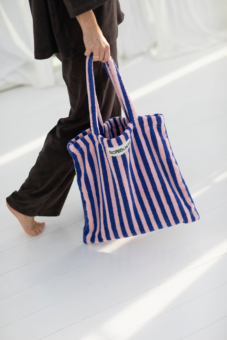 Bongusta Dazzling Blue & Rose Naram Totebag