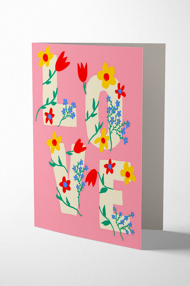 1973 ECD Flower Love Card