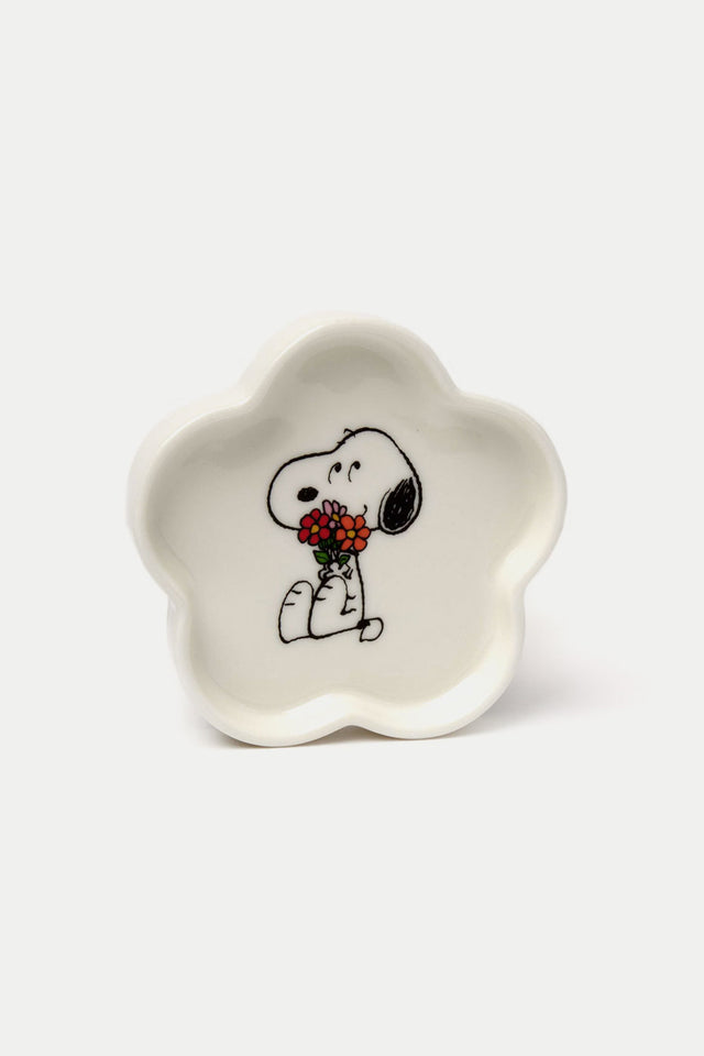 Magpie Peanuts Flower Trinket Dish - Flowers