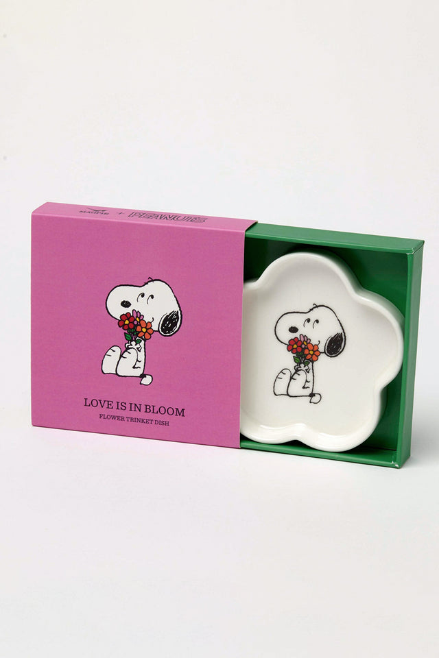 Magpie Peanuts Flower Trinket Dish - Flowers