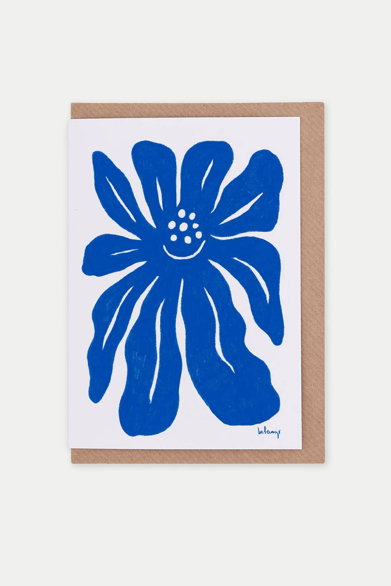 Evermade Blue Stop Greetings Card