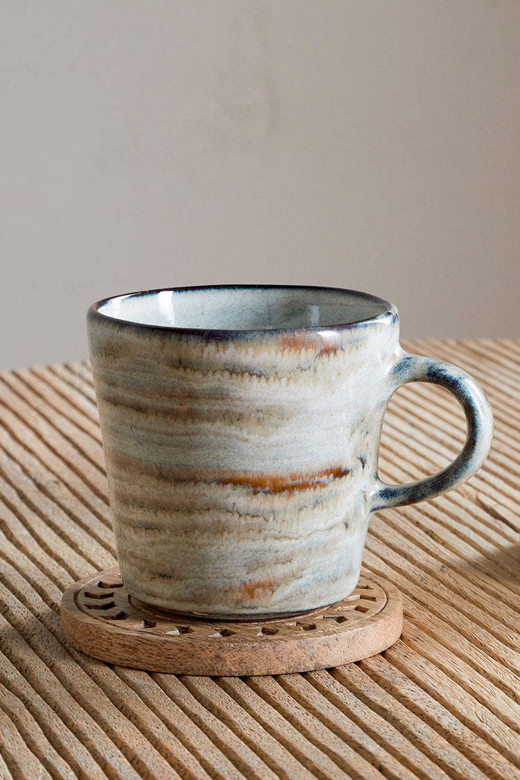 Nkuku Grey Vizo Mug