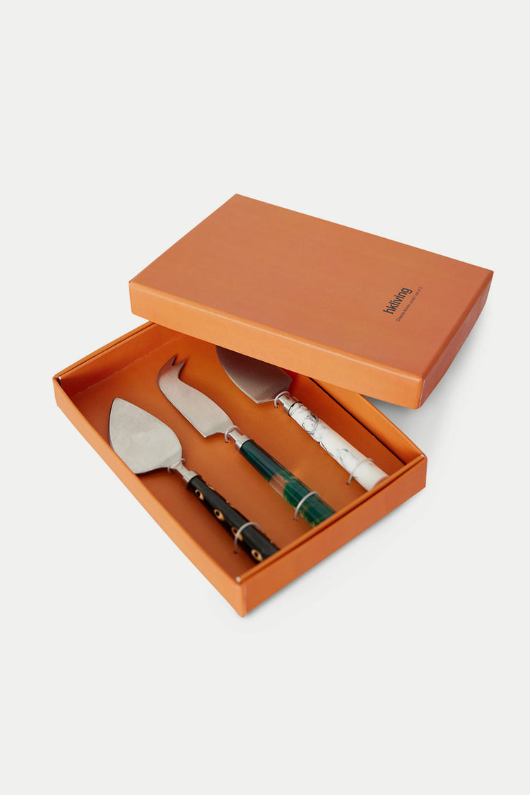 HKLIVING Coast Cheese Knives - Set of 3