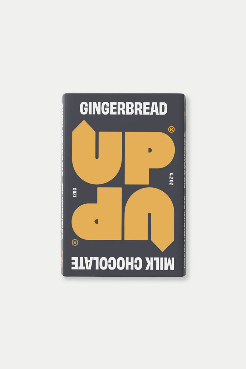 UP-UP Chocolate Gingerbread Milk Chocolate Bar 120g