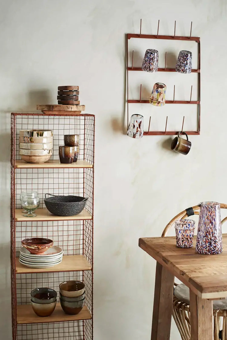 Madam Stoltz Beige Coloured Stoneware Bowl