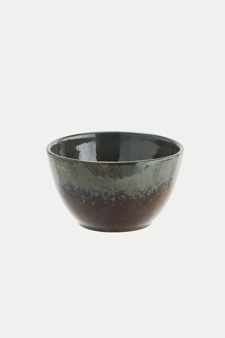 Madam Stoltz Grey Coloured Stoneware Bowl