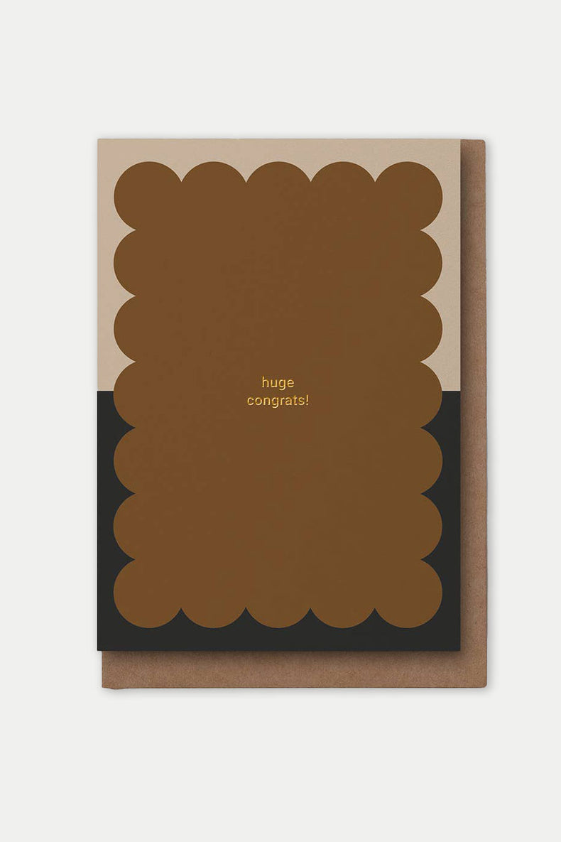 Kinshipped Huge Congrats Card