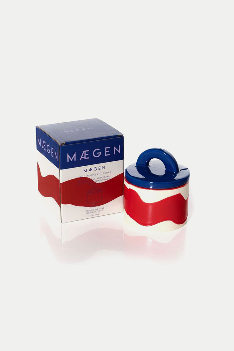 MÆGEN Jasmine & Cedar Pablo Candle