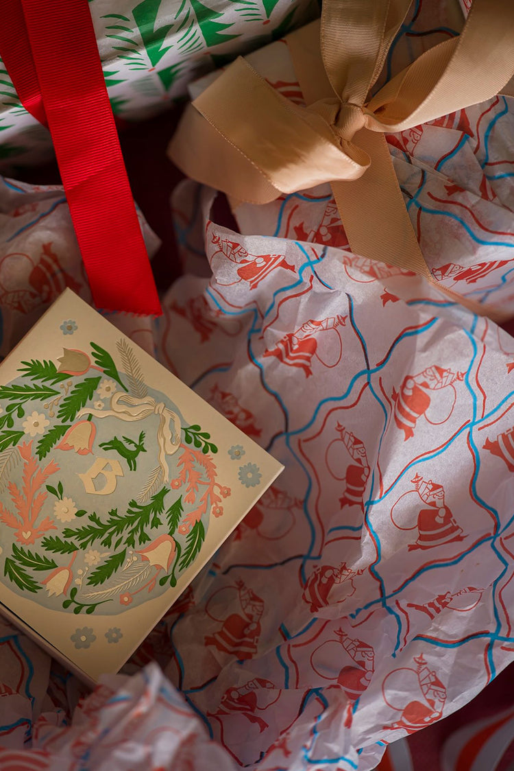 Santa Tissue Paper