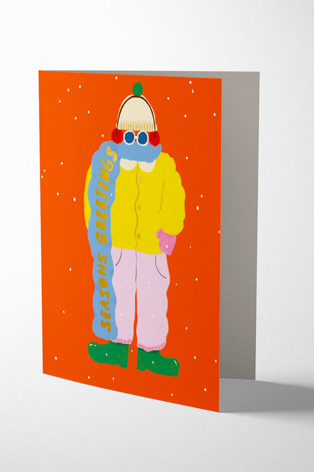 1973 CS Bundled Up Card