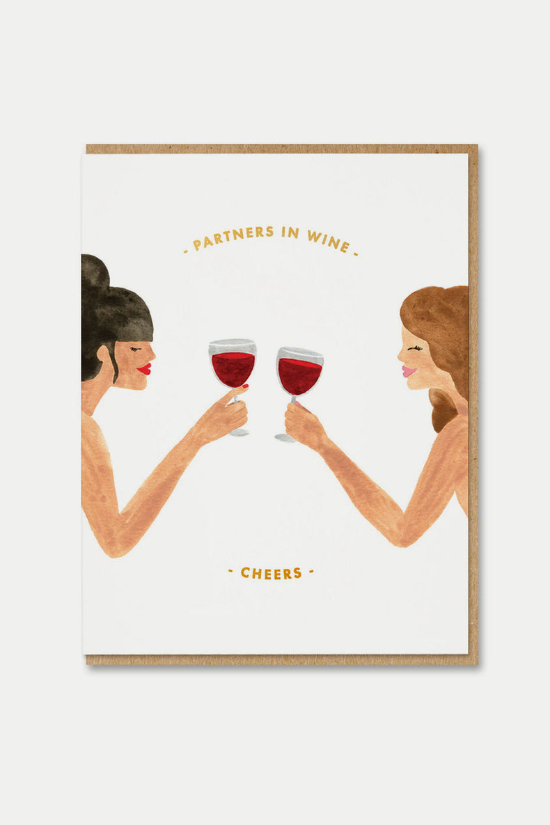 1973 ATWS Partner In Wine Card