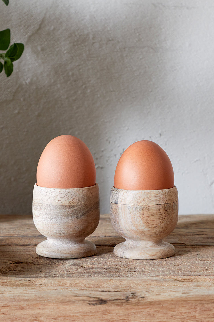 Nkuku Natural Awa Wooden Egg Cup
