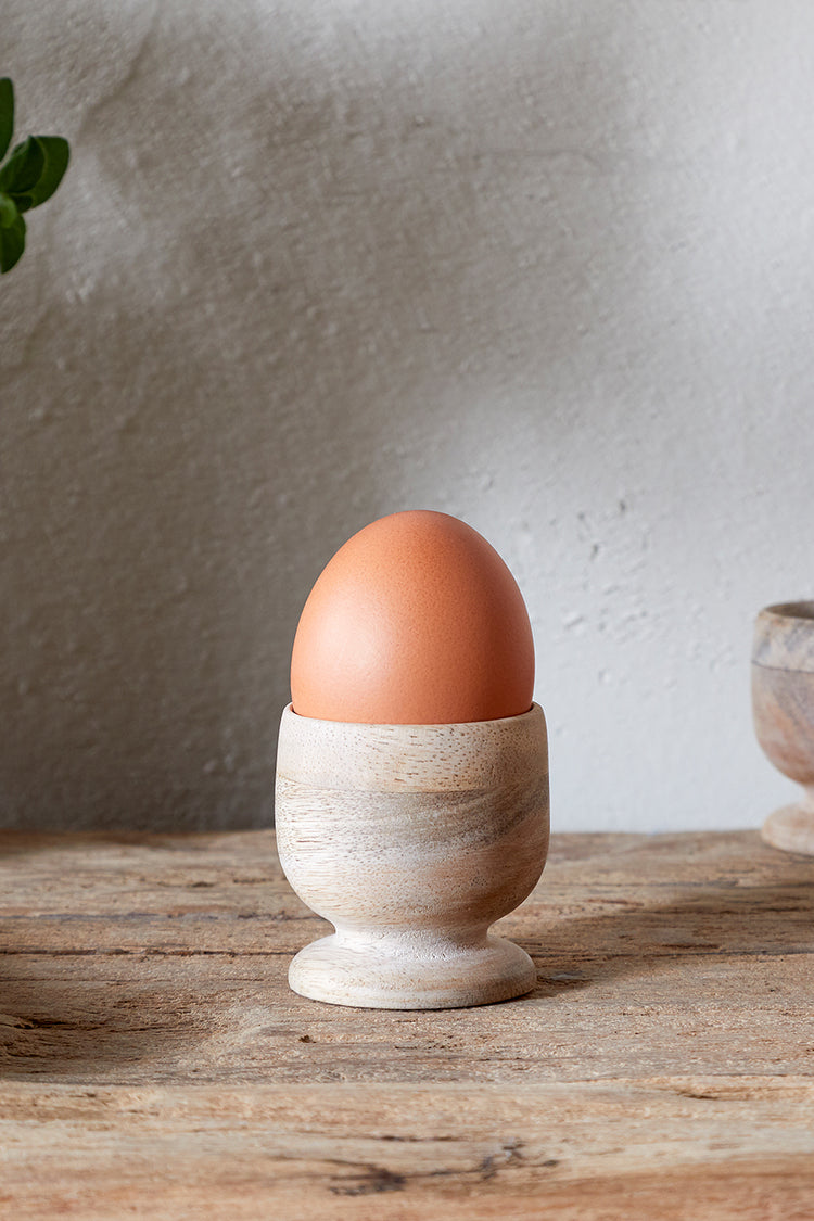 Nkuku Natural Awa Wooden Egg Cup