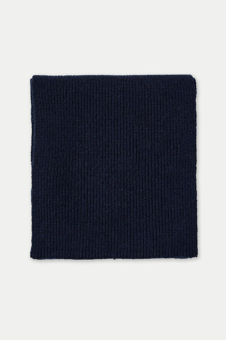 Selected Sky Captain Mason Merino Wool Knit Scarf