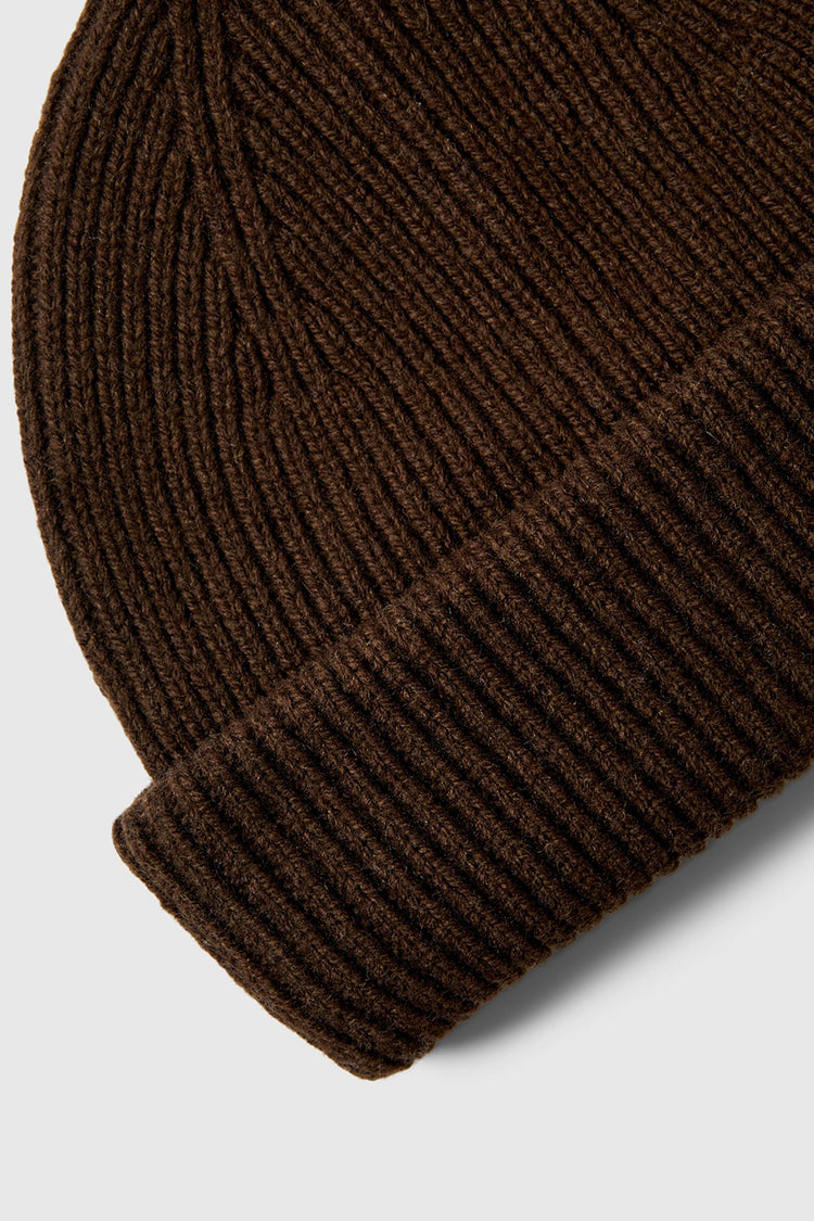 Selected Demitasse Mason Merino Wool Beanie