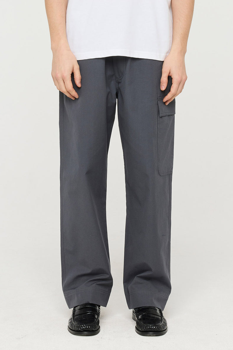 Castart Washed Black Celia Cargo Trousers