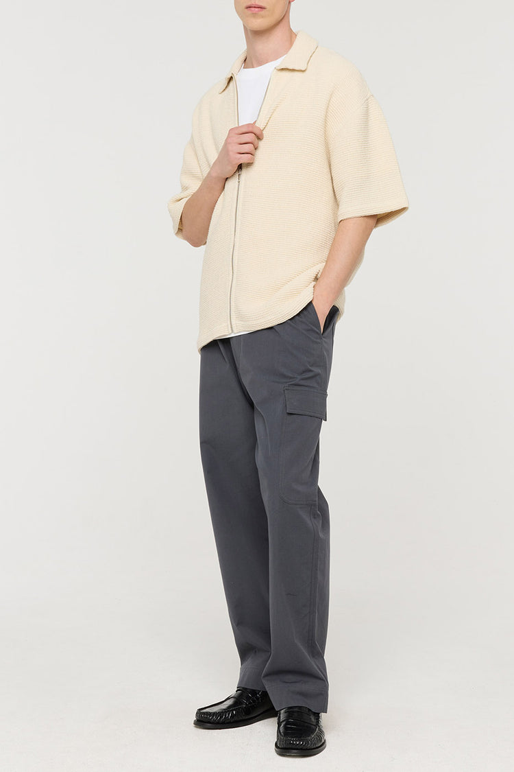 Castart Washed Black Celia Cargo Trousers