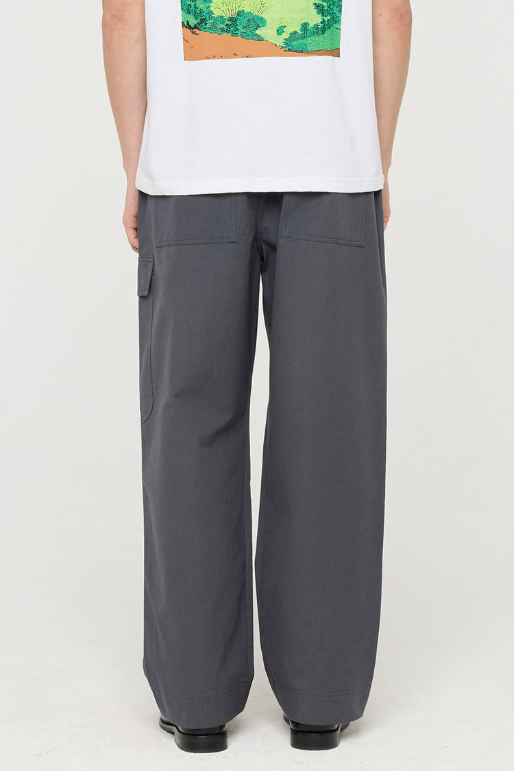 Castart Washed Black Celia Cargo Trousers