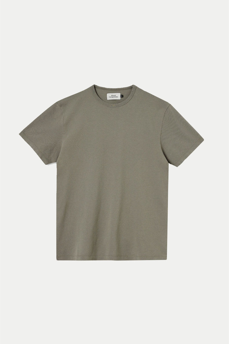 About Companions Dusty Olive Eco Pique Liron T-Shirt
