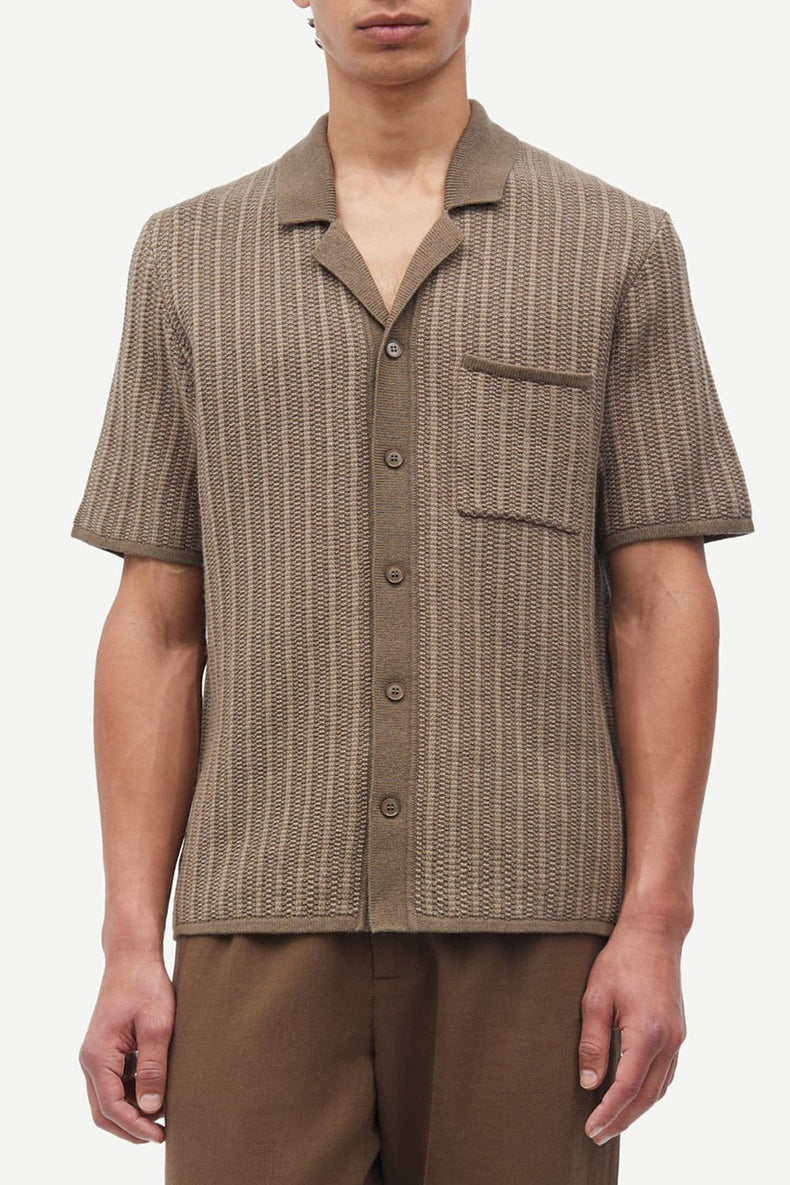 Samsøe Samsøe Canteen Melange Sarhys Shirt 15528