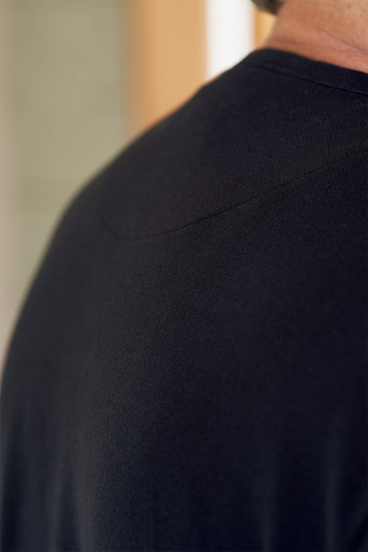 About Companions Black Eco Pique Liron T-Shirt