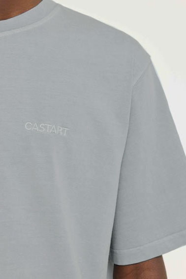Castart Grey Stone Washed Tee