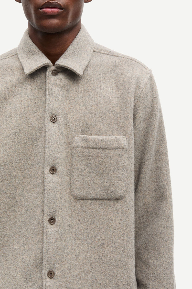 Samsøe Samsøe Elephant Skin Sadamon JJ Overshirt