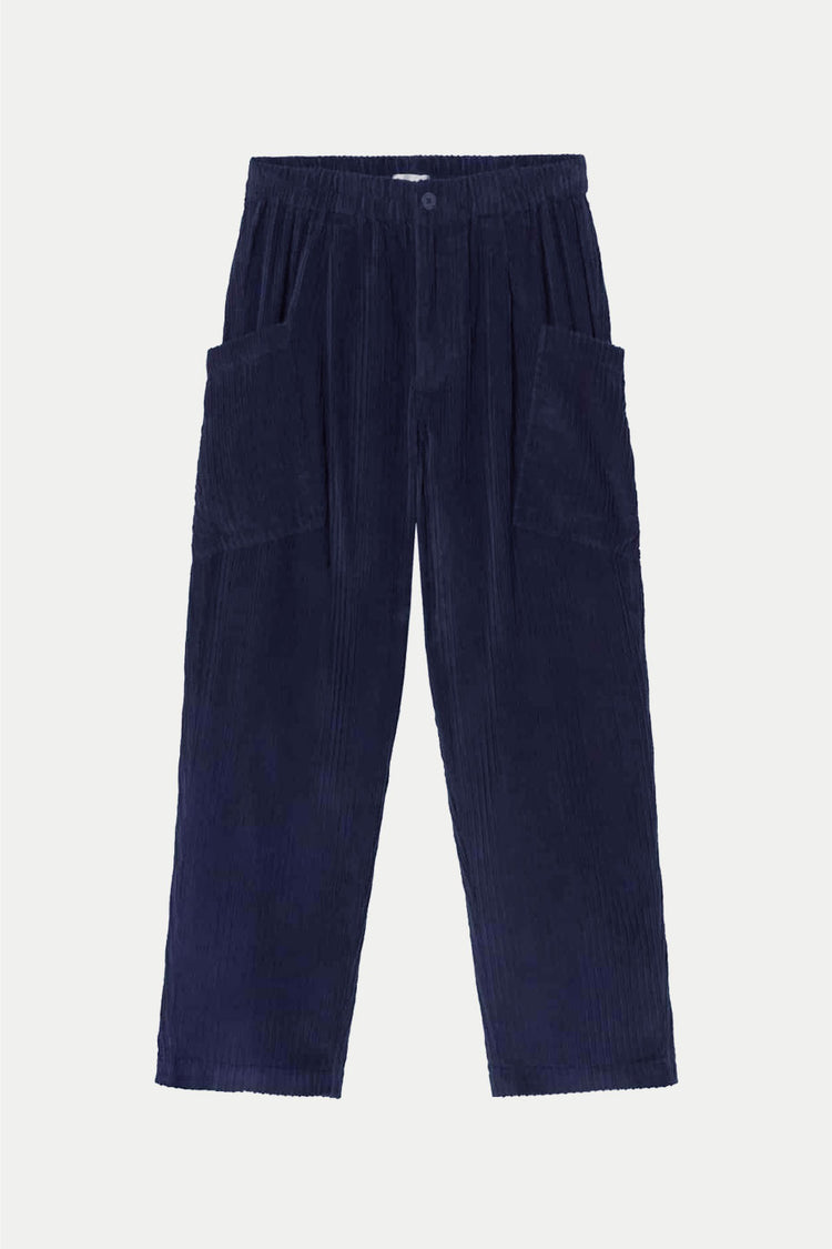Thinking Mu Navy Max Corduroy Pants