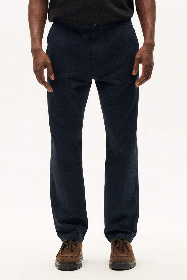 Thinking Mu Navy Travel Pants