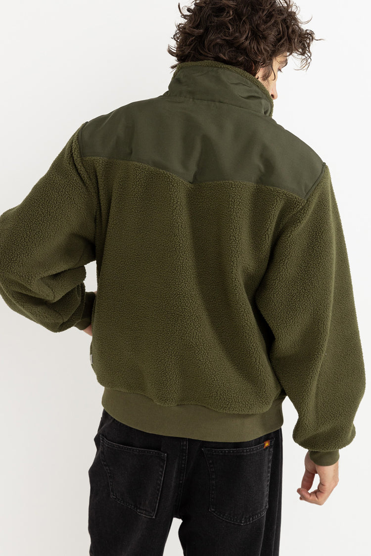 Rhythm Olive Pfeiffer Sherpa Fleece