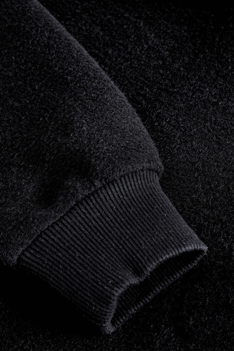 La Paz Black Cunha Fleece Sweatshirt