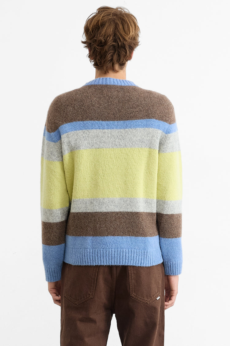 Edmmond Studios Yellow Striped Glasgow Sweater